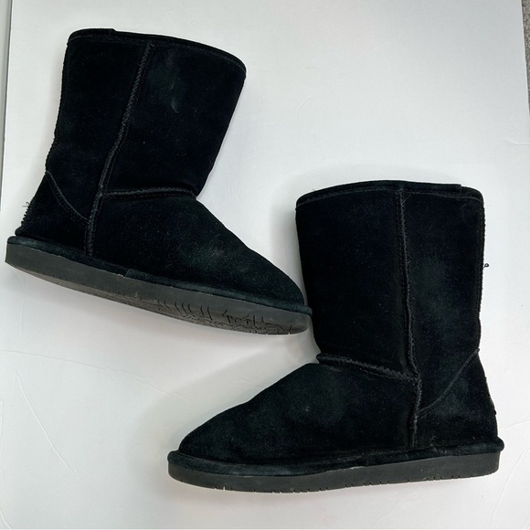 Bearpaw black suede boots‎ size 7 - Picture 2 of 12